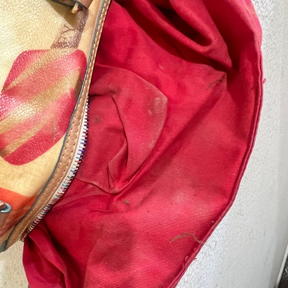 VNTG‎ Dooney Bourke Ice Cream Bars Popsicle Signature Barrel Satchel Bag Purse - Picture 16 of 16